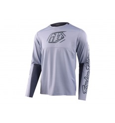 Camiseta Troy Lee Sprint Icon Gris Claro