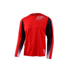 Camiseta Troy Lee Sprint Rojo/Negro/Blanco