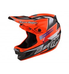 Casco Troy Lee D4 Carbono Mips Reverb Rojo/Negro/Azul