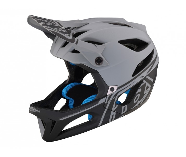 Casco Troy Lee Stage Mips Gris/Gris Oscuro