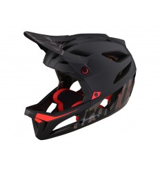 Casco Troy Lee Stage Mips Signature Negro/Rojo