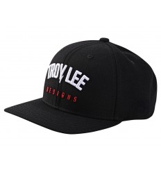 Gorra Troy Lee Bolt Negro OSFA