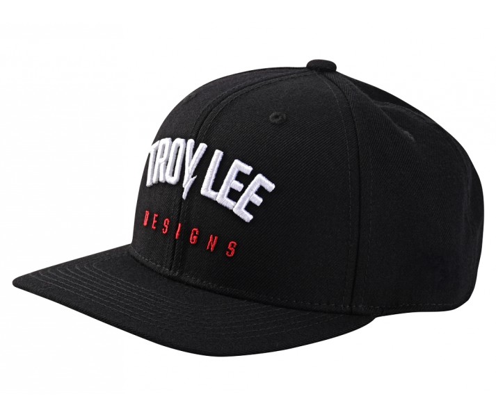 Gorra Troy Lee Bolt Negro OSFA