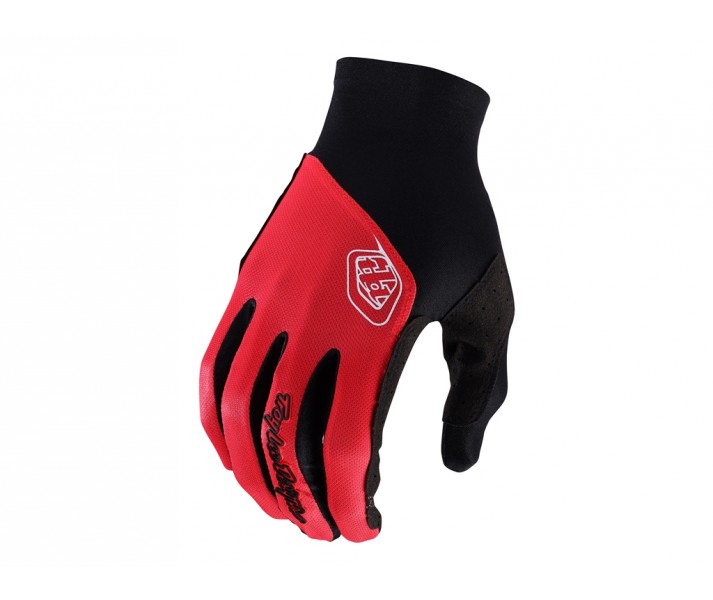 Guantes Troy Lee Flowline Mono Rojo