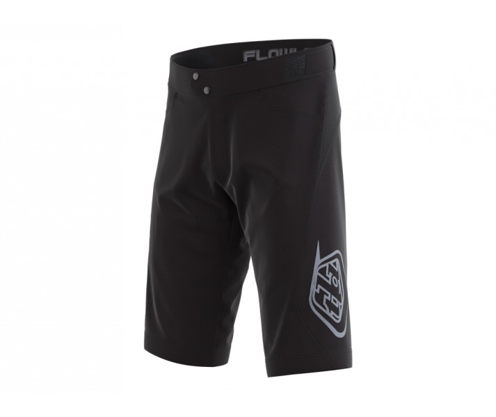 Pantalón Corto Infantil Troy Lee Flowline Negro