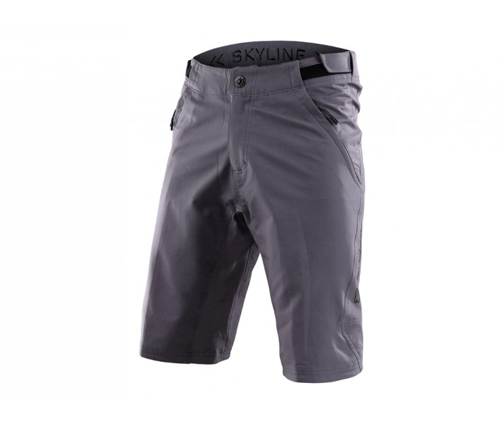 Pantalón Corto Troy Lee Skyline Shell Mono Gris Oscuro