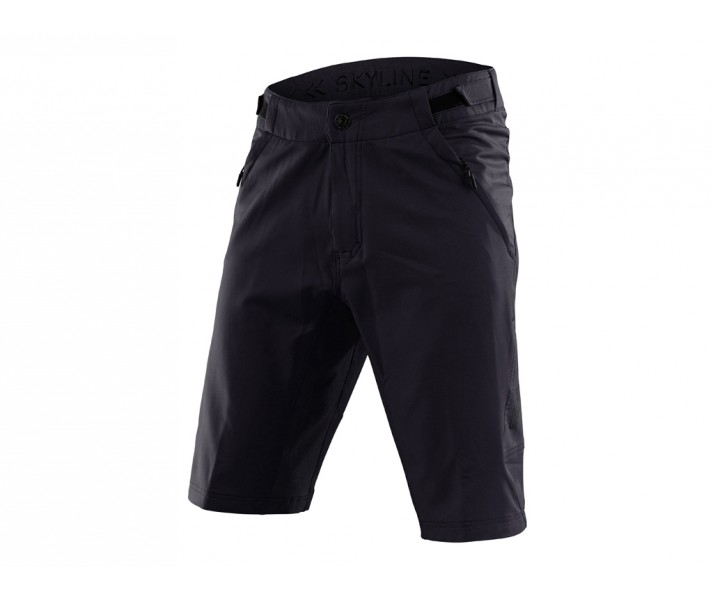 Pantalón Corto Troy Lee Skyline Shell Mono Negro