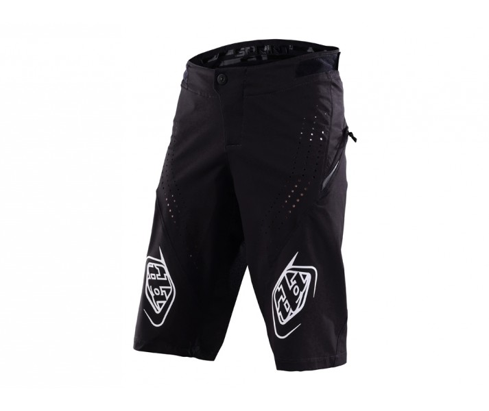 Pantalón Corto Troy Lee Sprint Mono Negro/Blanco