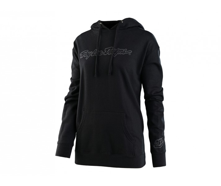 Sudadera con capucha Mujer Troy Lee Signature Negro