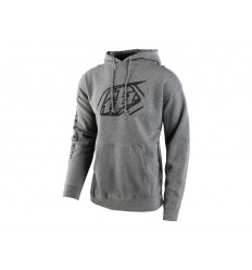 Sudadera con capucha Troy Lee Badge Gris