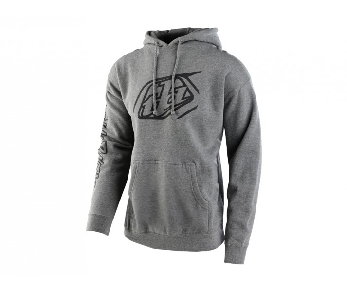 Sudadera con capucha Troy Lee Badge Gris