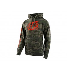 Sudadera con capucha Troy Lee Badge Verde