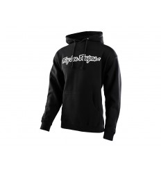 Sudadera con capucha Troy Lee Signature Negro