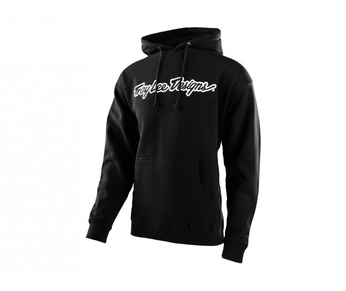 Sudadera con capucha Troy Lee Signature Negro