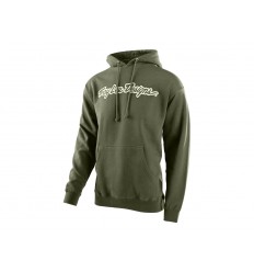 Sudadera con capucha Troy Lee Signature Verde