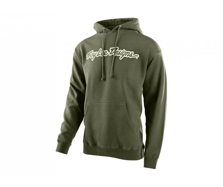 Sudadera con capucha Troy Lee Signature Verde