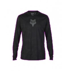 Camiseta Fox técnica m/l Ranger TruDri Negro