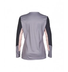 Camiseta Fox técnica m/l Defend Mujer Gris