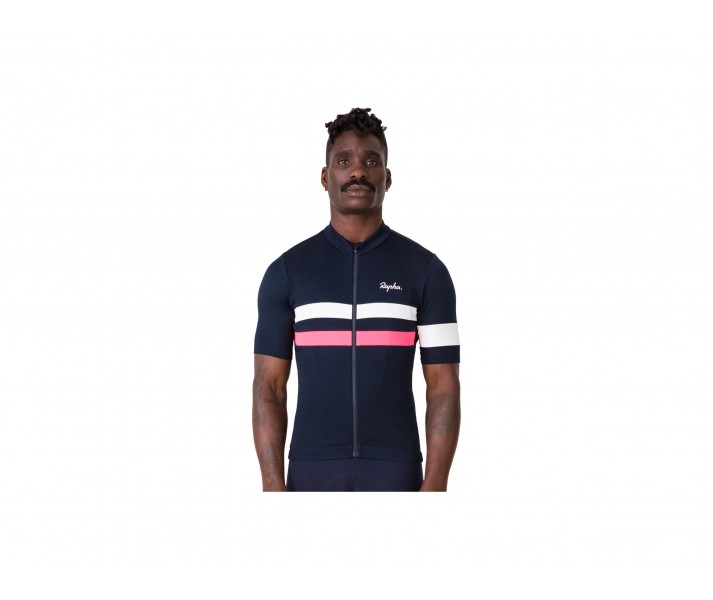 Maillot Rapha Brevet Azul marino