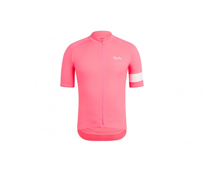 Maillot Rapha Core Rosa fluorescente