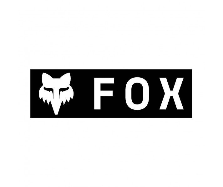 Pegatina Fox Corporate Logo 18 cm Negro