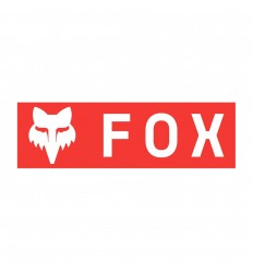 Pegatina Fox Corporate Logo 18 cm Rojo