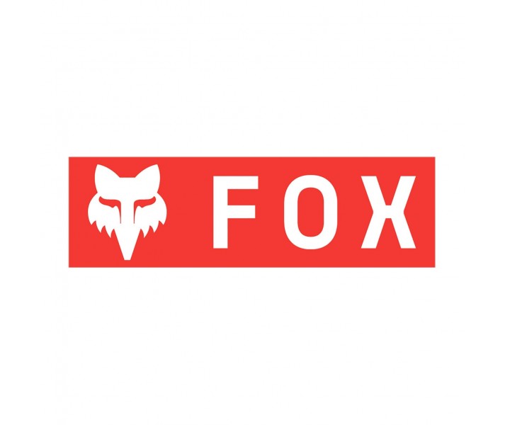 Pegatina Fox Corporate Logo 18 cm Rojo