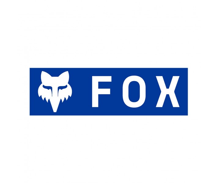 Pegatina Fox Corporate Logo 18 cm Azul