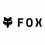 Pegatina Fox Corporate Logo 18 cm Blanco