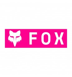 Pegatina Fox Corporate Logo 18 cm Rosa