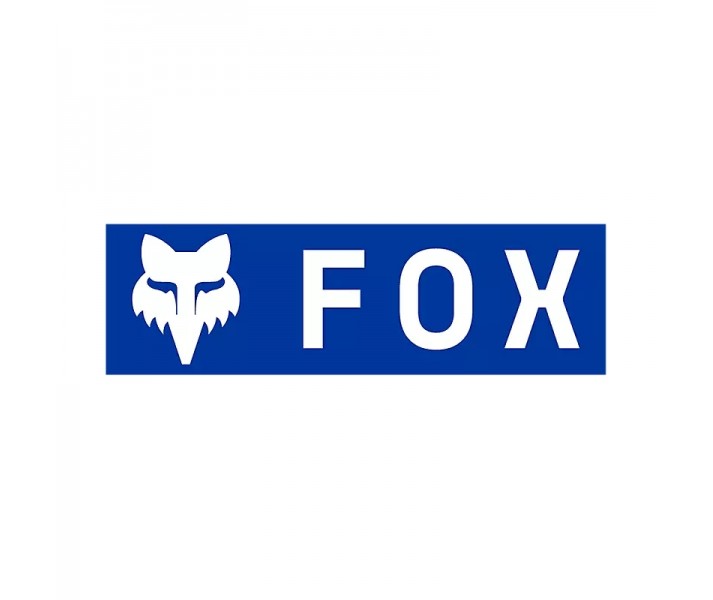 Pegatina Fox Corporate Logo 5 cm Azul