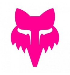 Pegatina Fox Head 18 cm Rosa