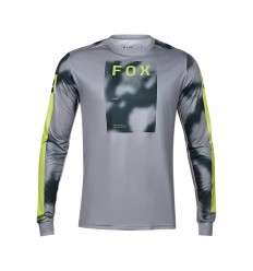 Camiseta Técnica Fox m/l Ranger Taunt Gris