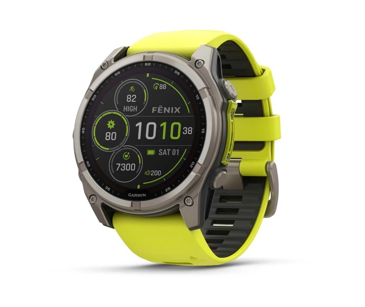 Reloj Garmin Fenix 8 51mm Solar Amarillo