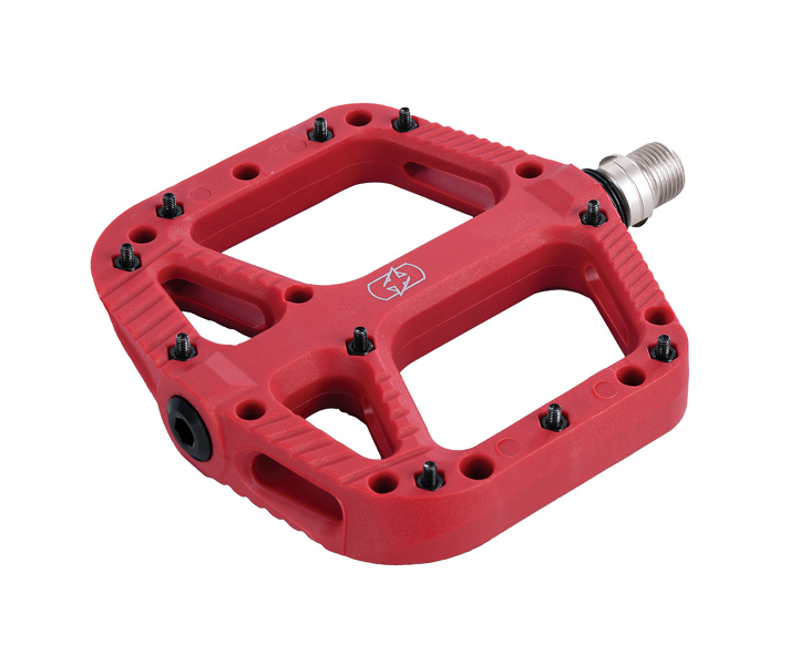 Pedales OXC Loam 20 MTB Plataforma Rojo