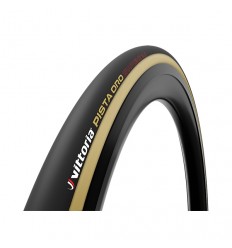 Cubierta Vittoria Track Pista Oro 23-28' Crema/Negro G2