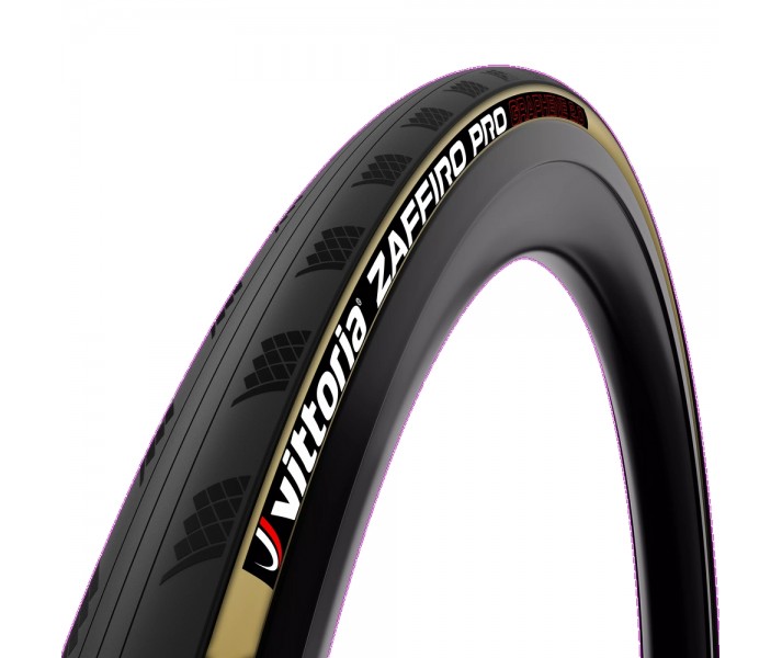 Cubierta Vittoria Zaffiro Pro V Crema 700x28c Pleg G2