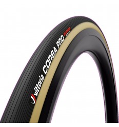 Tubular Vittoria Corsa Pro Crema 25-28' G2