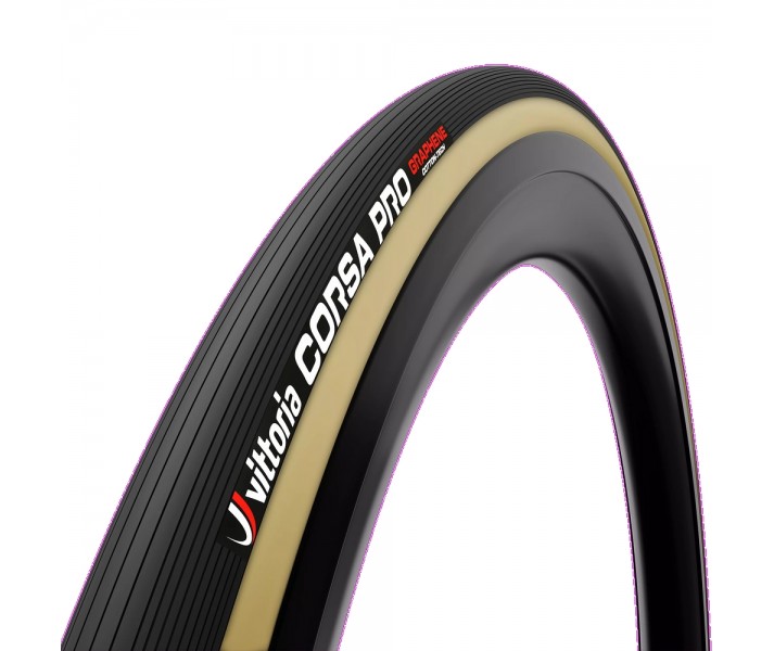 Tubular Vittoria Corsa Pro Crema 25-28' G2