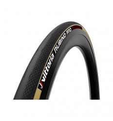 Cubierta Vittoria Rubino Pro Crema/Negro 700x28c Pleg G2