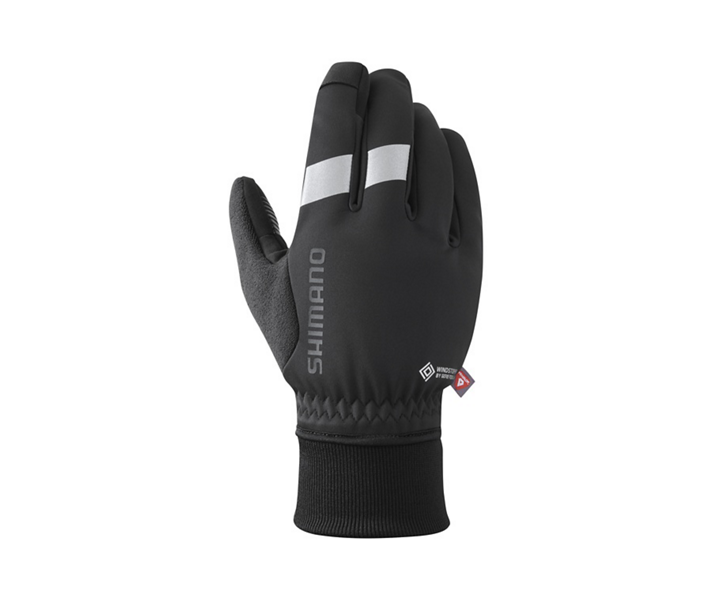 Guantes Shimano Windstopper Primaloft Negro