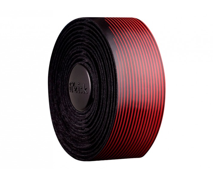 Cinta Manillar Fizik VENTO MICROTEX TACKY 2MM Negro/Rojo