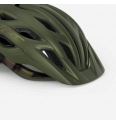 Visera Met Casco Veleno Verde Iridiscente Mate