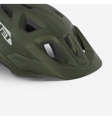 Visera Met Casco Echo Verde Mate