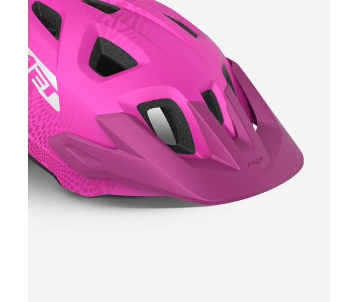 Visera Met Casco Eldar Rosa Mate