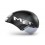 Casco Met Codatronca Negro/Plata Mate Brillo