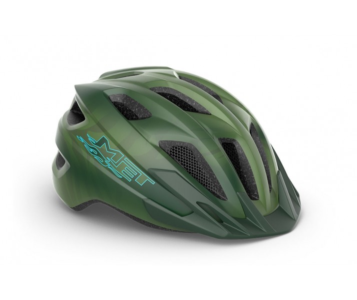 Casco Met Crackerjack Mips Verde Mate