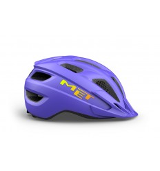 Casco Met Crackerjack Morado Mate