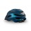 Casco Met Crossover Azul Metalico Mate