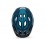 Casco Met Crossover Azul Metalico Mate